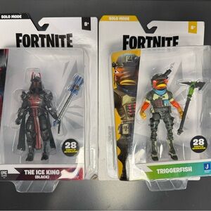 Fortnite Ice King and Triggerfish Action Figures set